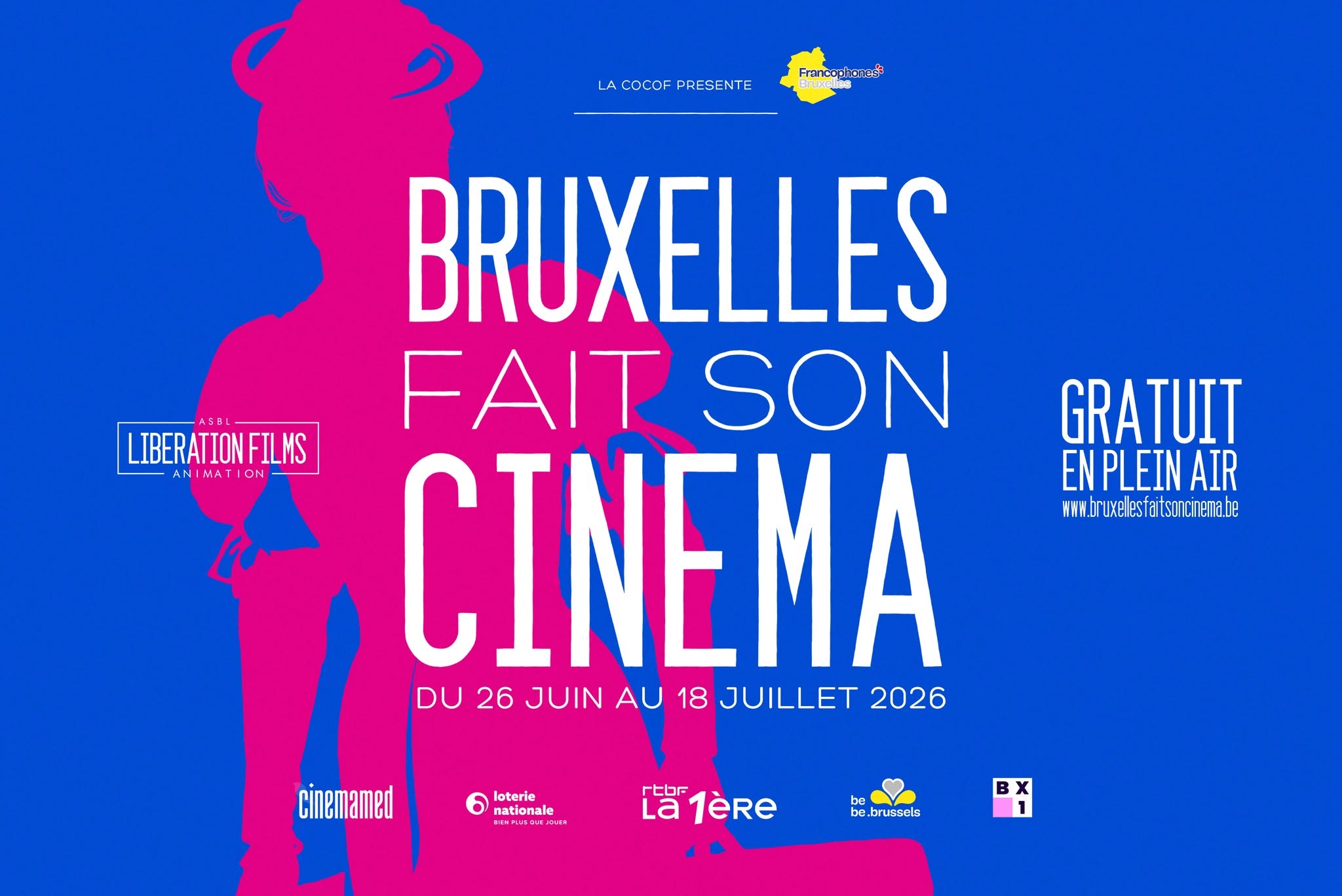 Visuel Bruxelles fait son cinéma Festival 2026